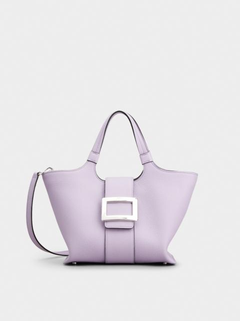 Belle Vivier Mini Shopping Bag in leather
