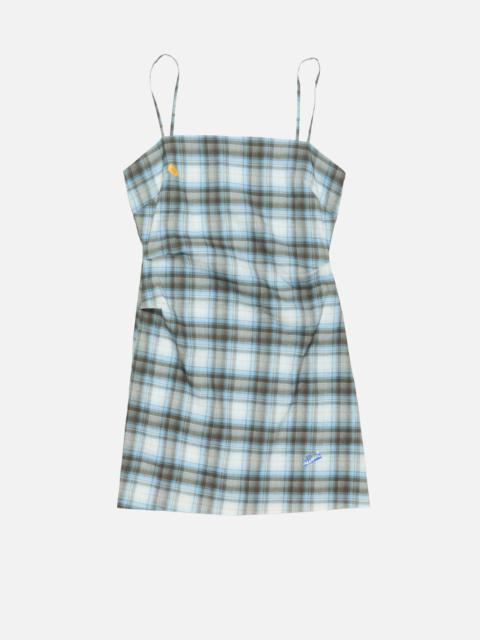 Strap dress - Blue/black