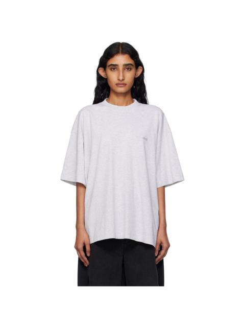 Gray Logo Regular T-shirt