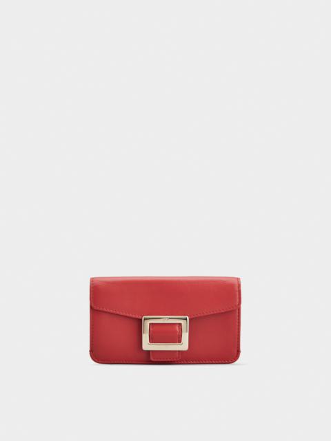 Belle Vivier Credit Card Holder in leather