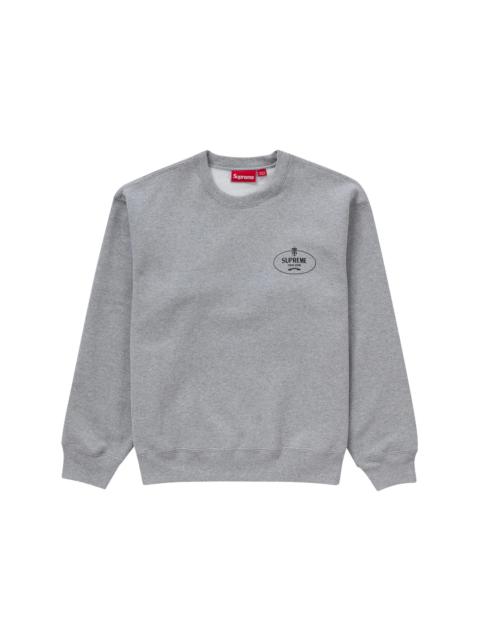 Supreme Crest Crewneck (FW24) Ash Grey
