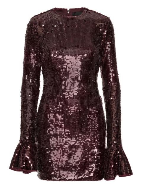 sequin-embellishment mini dress