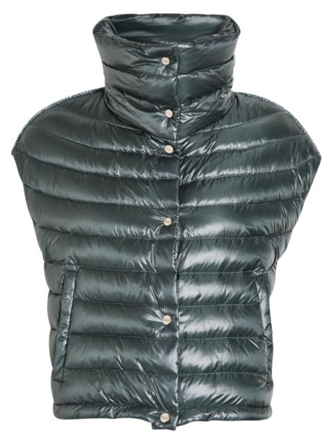 Herno Quilted Glossed Shell Gilet