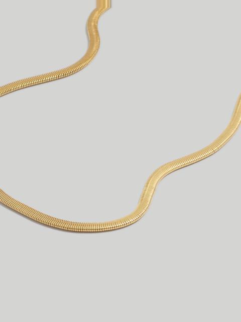 Herringbone Chain Necklace