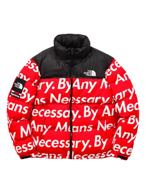 Supreme FW15 X The North Face By Any Means Nuptse Jacket 'Red' SUP-FW15-621