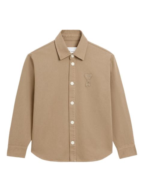 Ami De Coeur logo-patch buttoned shirt
