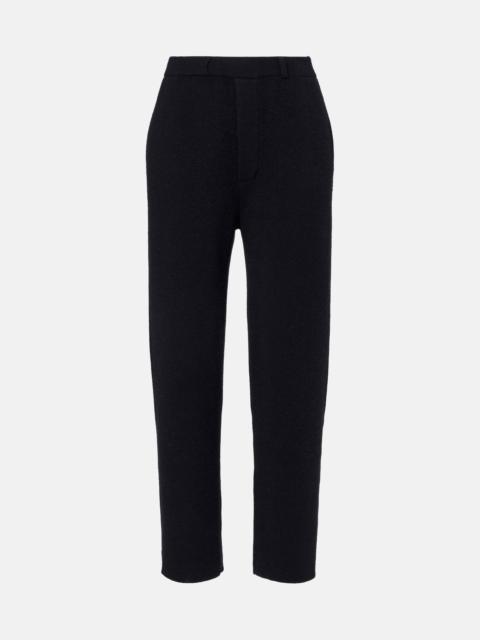 Sonya cashmere straight pants