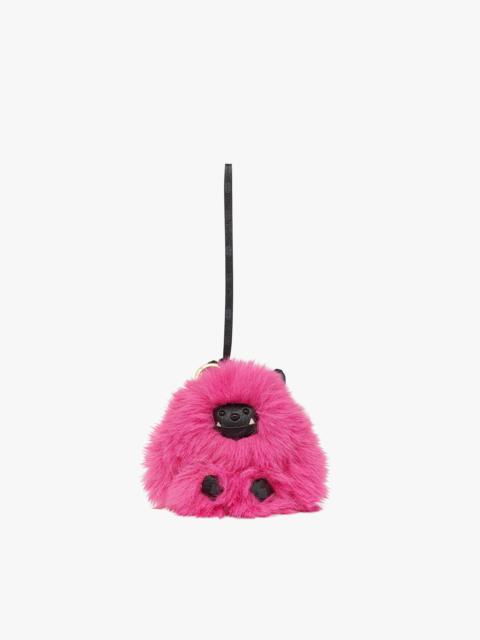 Aren Monster Charm in Faux Fur Visetos