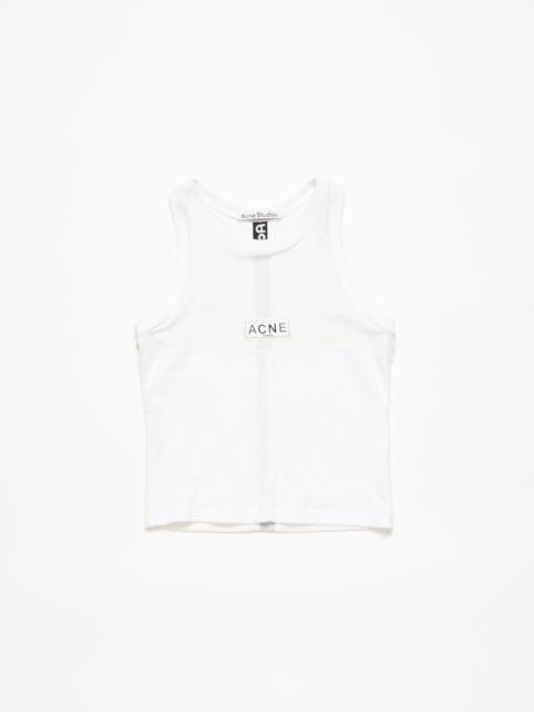 Logo tank top - Optic White