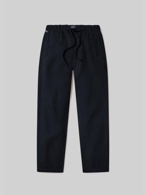Drawstring Deck Linen Pant
In Navy