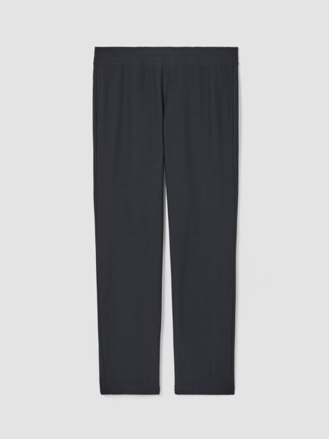 Washable Stretch Crepe Slim Pant