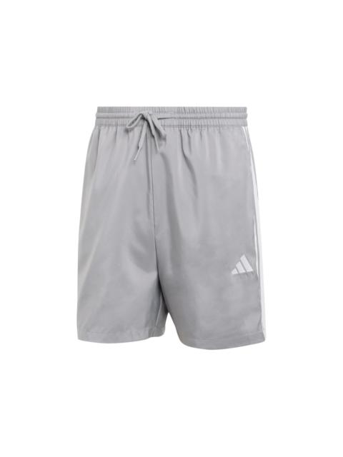 adidas Essentials 3-Stripes Chelsea Shorts Grey Three White