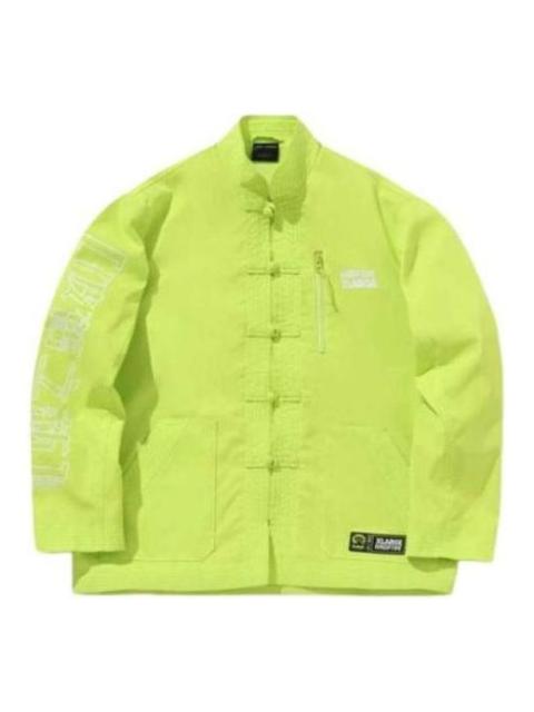 Li-Ning x XLARGE BadFive Graphic Loose Fit Jacket 'Neon Green' AFDP491