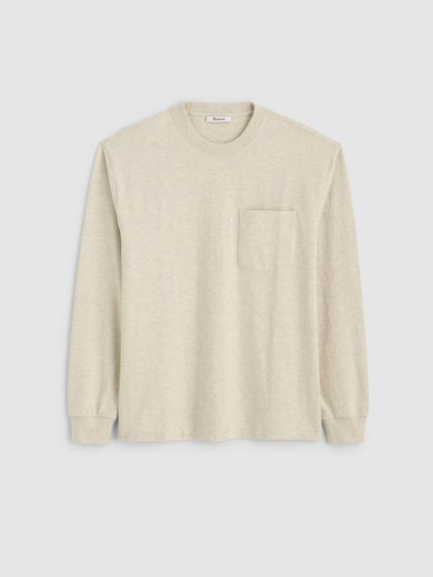 The Long-Sleeve Vintage Pocket Tee