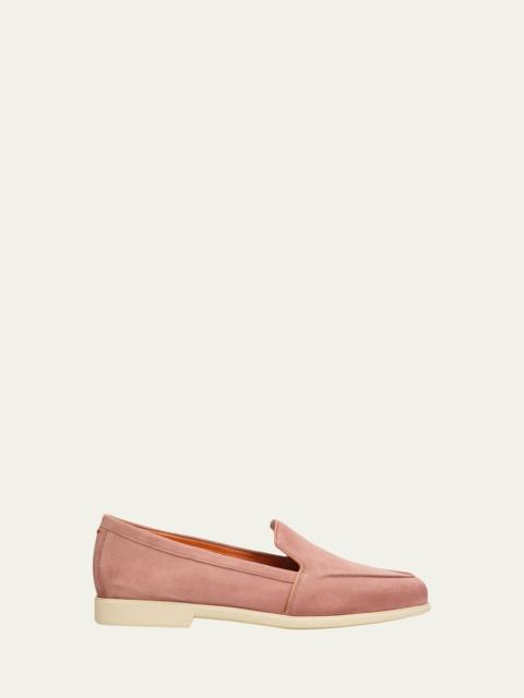 Suede Loafers
