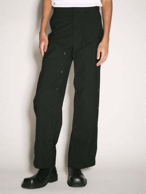 Button Panel Pants