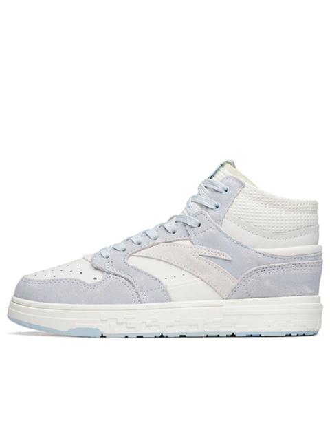 (WMNS) ANTA Streetball Mid 'White Light Purple' 122218052-4