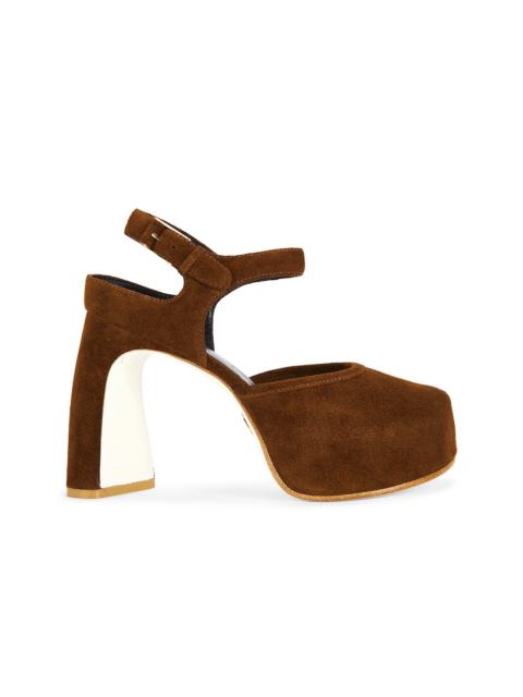 Peep Toe Platform Heel