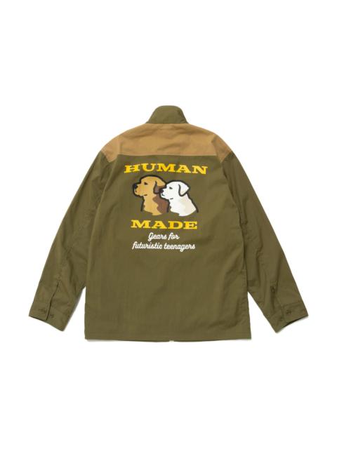 Human Made Hunting Graphic Jacket Olive Drab