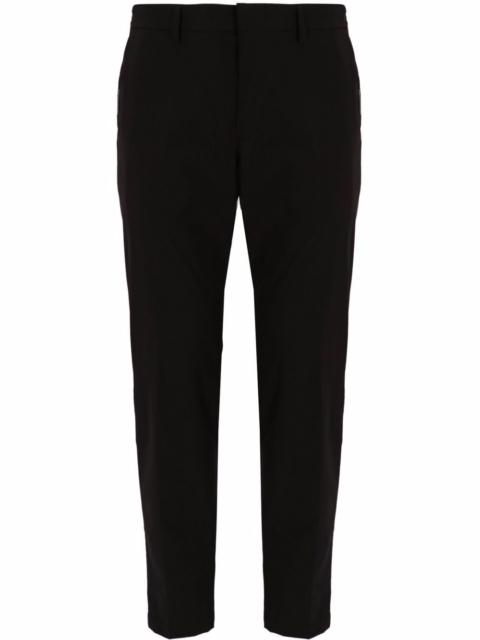 slim-cut water-repellent trousers
