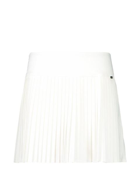 plissé mini skirt