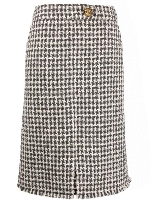 tweed pencil skirt
