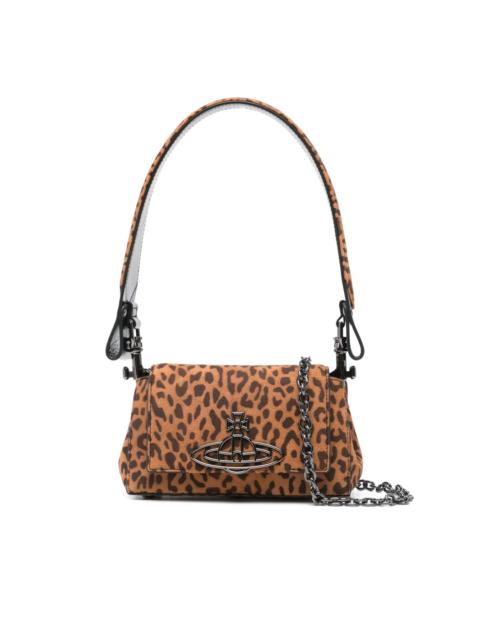 Linda Orb-embellished leopard-print tote bag