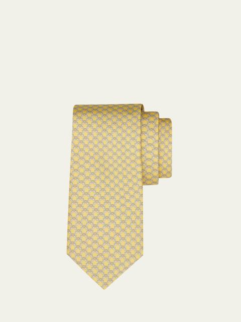 Men's Dolphin Check Tie