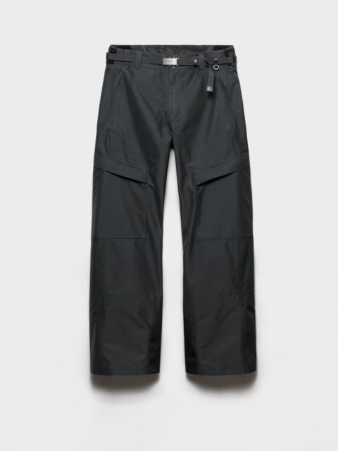 Technical fabric ski pants