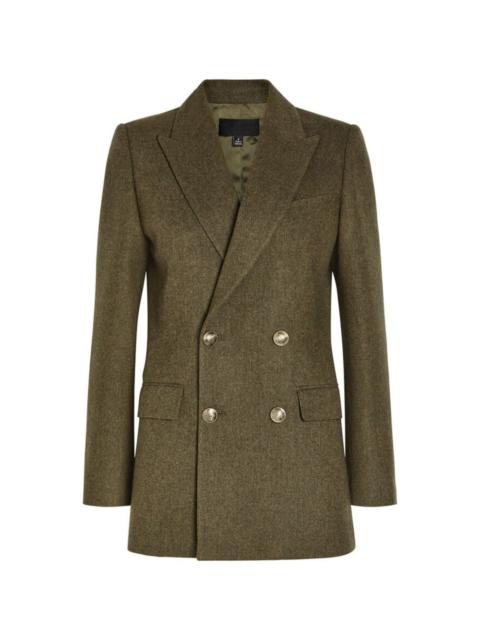 double-breasted blazer