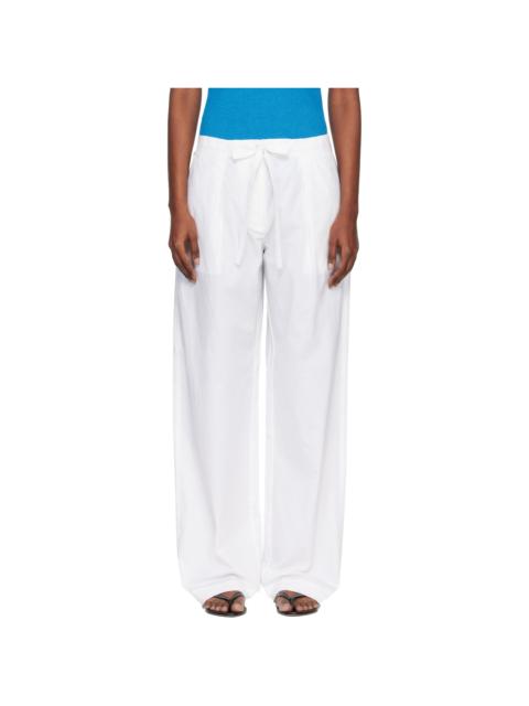 White Proenza Schouler White Label Barrett Trousers