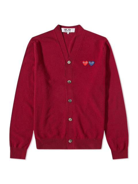 Comme des Garçons Play Double Heart Cardigan