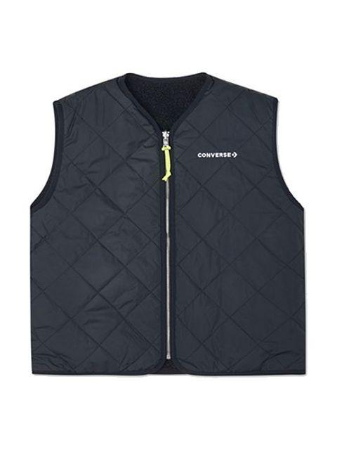 (WMNS) Converse Sherpa Reversible Vest 'Black' 10020286A02