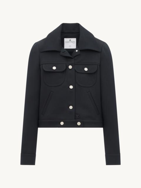 TWILL TRUCKER JACKET