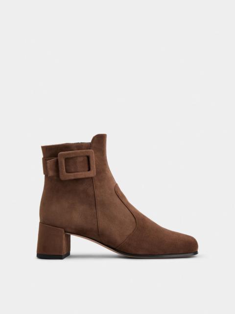 Très Vivier Booties in suede