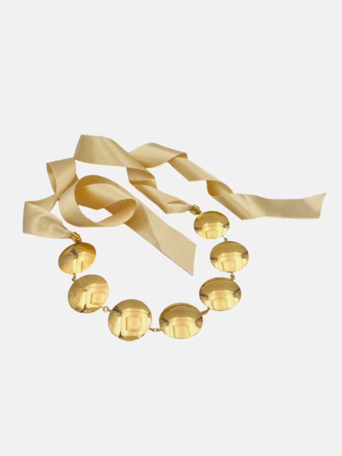 NUCLEAR BOW NECKLACE GOLD