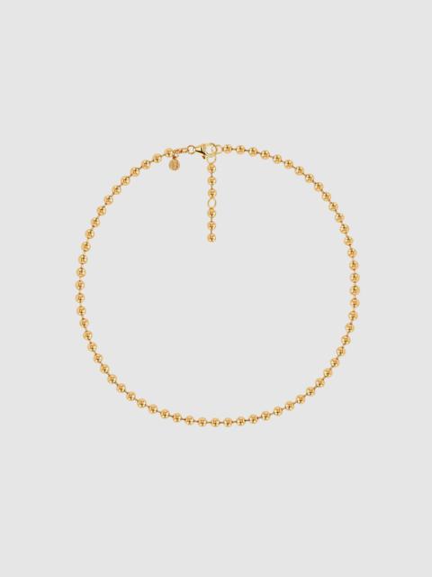 Beaded Necklace - 14k Gold
