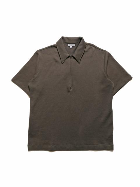Half Zip Polo Bark