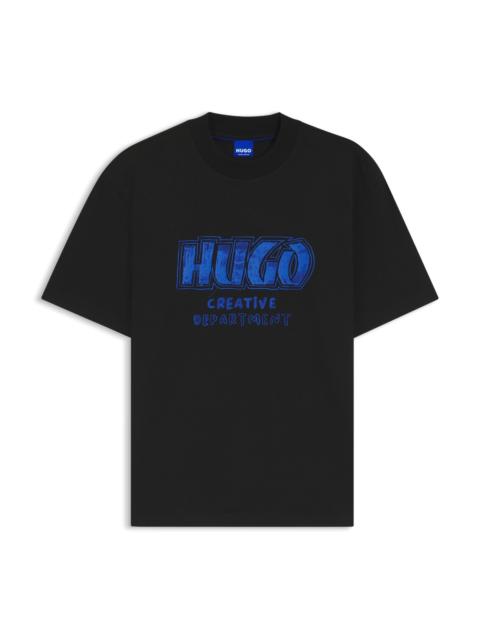 LOGO-ARTWORK T-SHIRT IN COTTON JERSEY