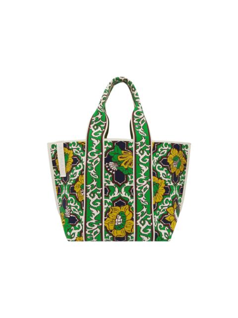 Liana Jacquard Maxi Tote
