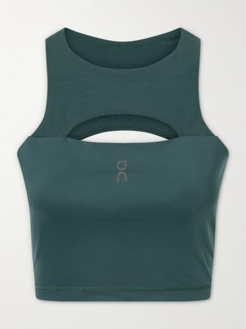 Performance Training Cropped Running Top