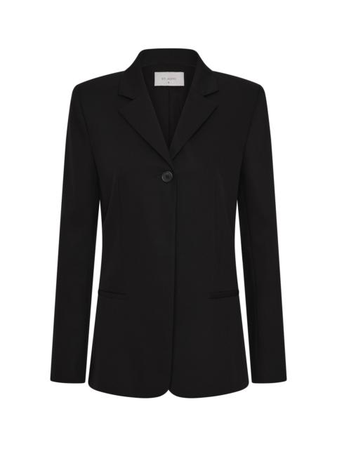 Tailored Wool Blazer black