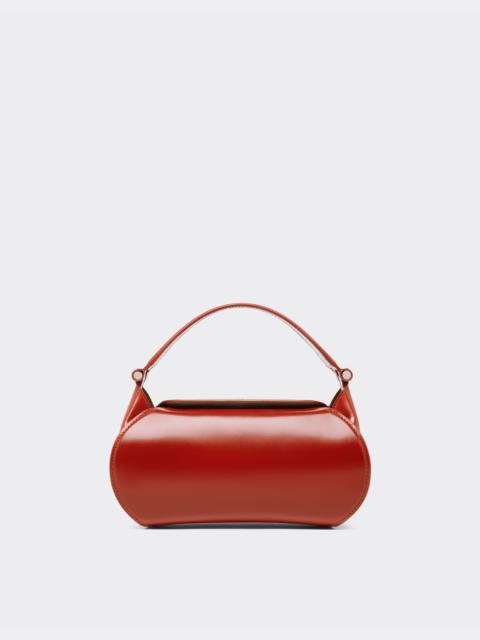 Ferrari Dino bag with shoulder strap in shiny leather