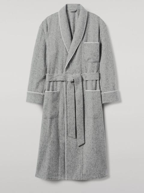 Donegal Cashmere Grey Dressing Gown
