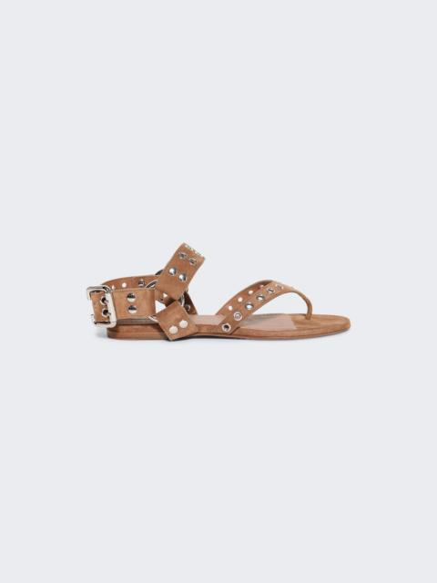 Flat Thong Sandals Terre D'ombre