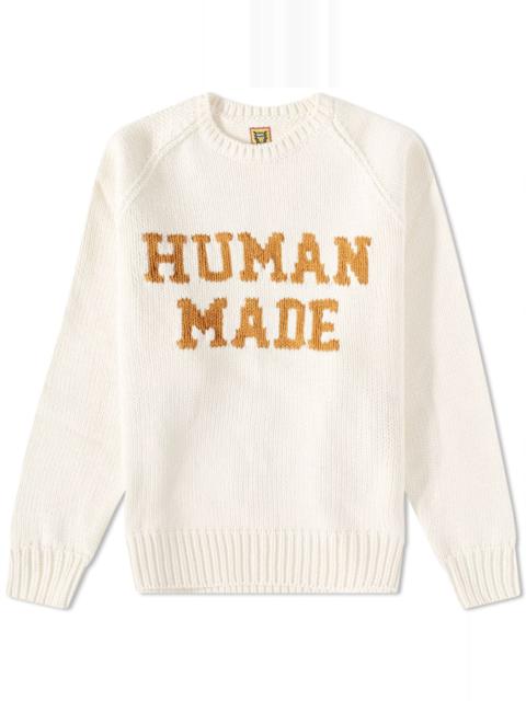 Human Made Raglan Sleeve Knit
