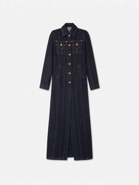 Denim Long Coat
