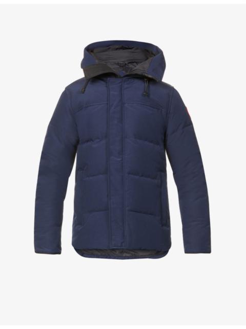 Macmillan funnel-neck twill-down parka jacket