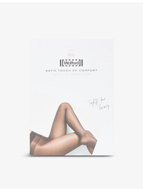 Satin Touch 20 stretch-knit tights
