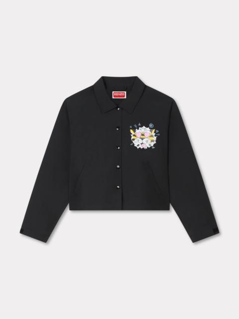 'KENZO Wild Tiger' cropped coach jacket